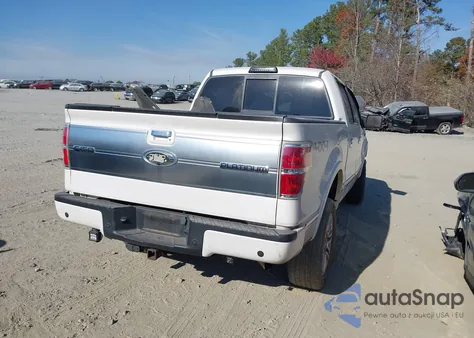 2012 Ford F-150 Platinum from USA, damaged, VIN 1FTFW1ET7CFA08809